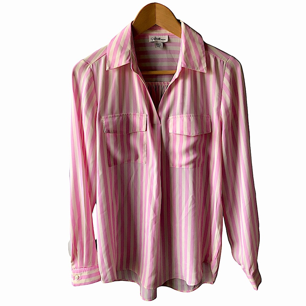 Jaclyn Smith Striped Blouse